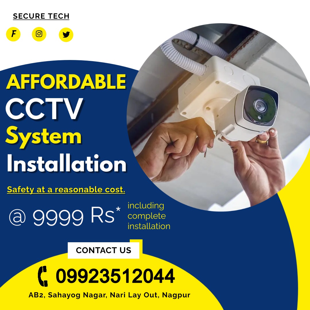 Secure Tech CCVT installation N maintenance services