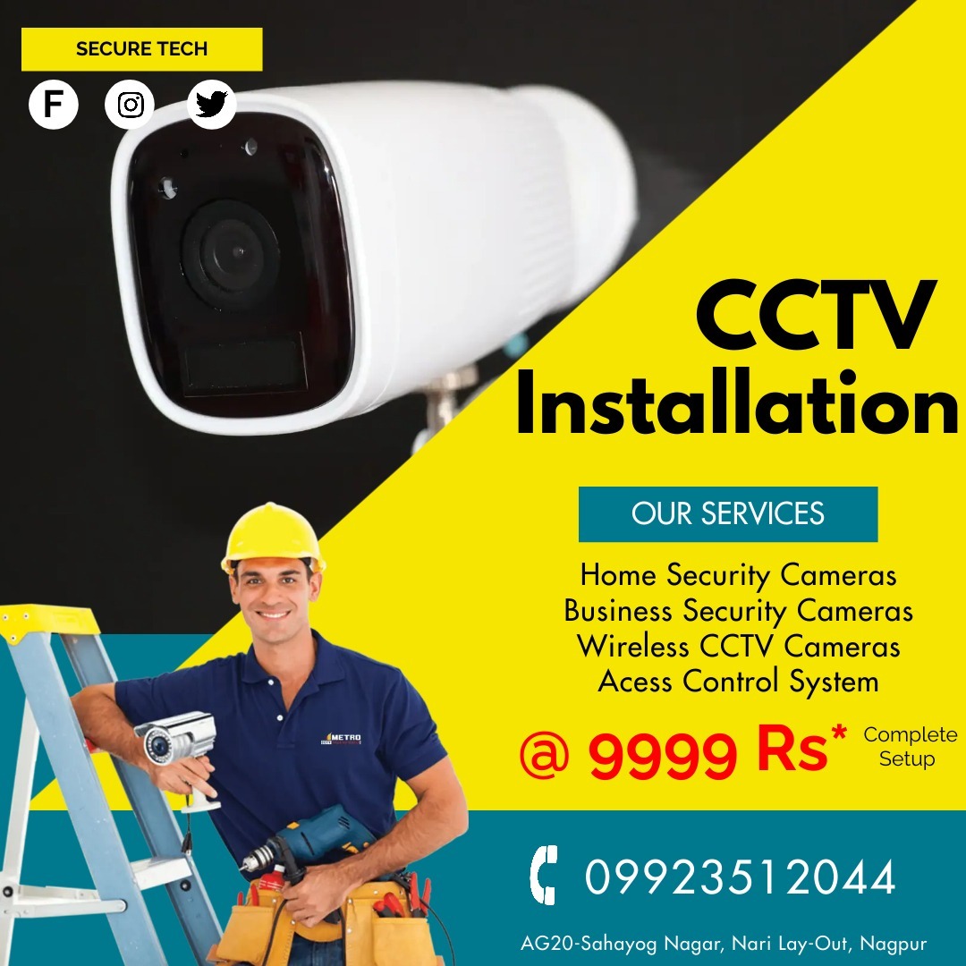 Secure Tech CCVT installation N maintenance services